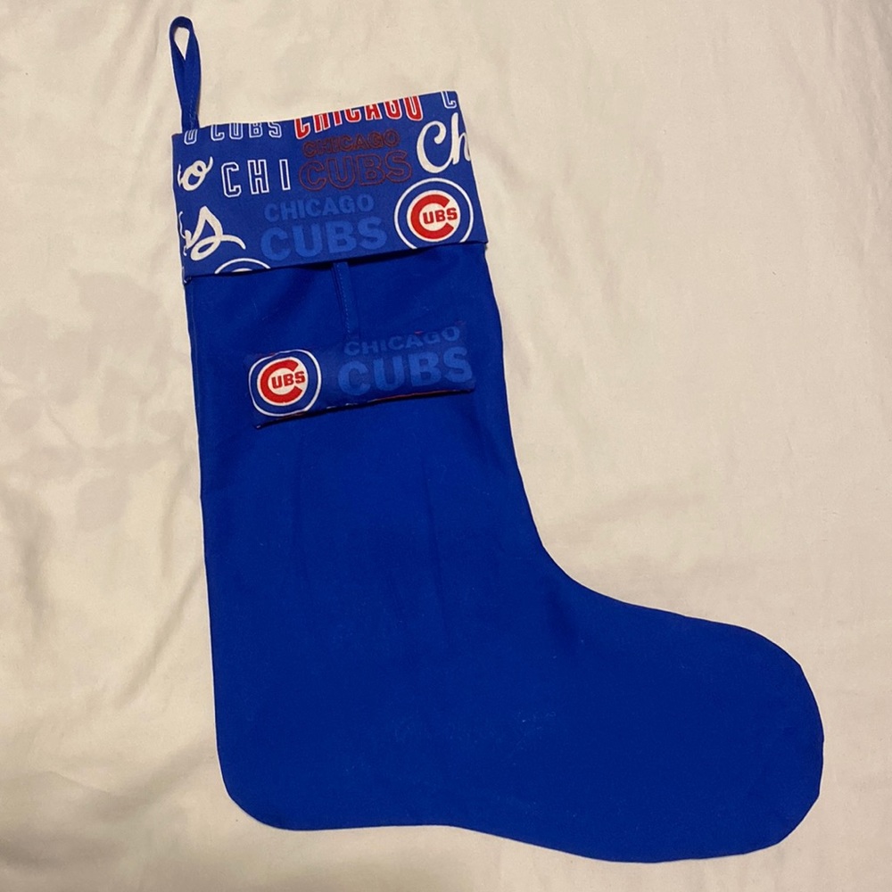 Chicago Cubs Christmas Stocking